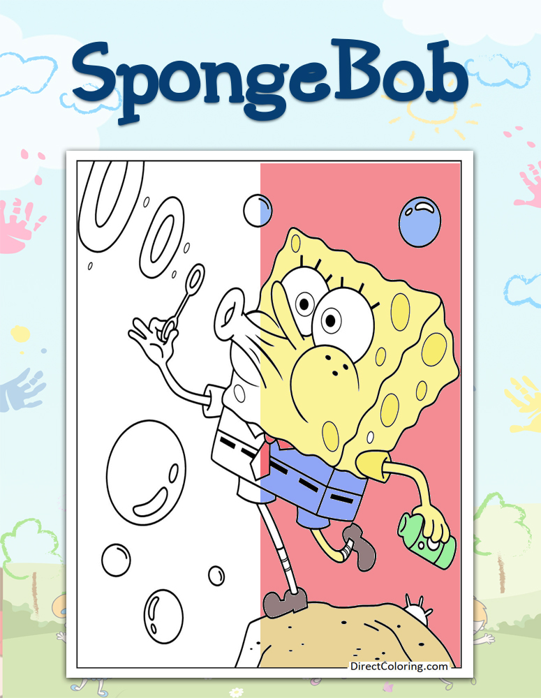 SpongeBob Coloring Pages